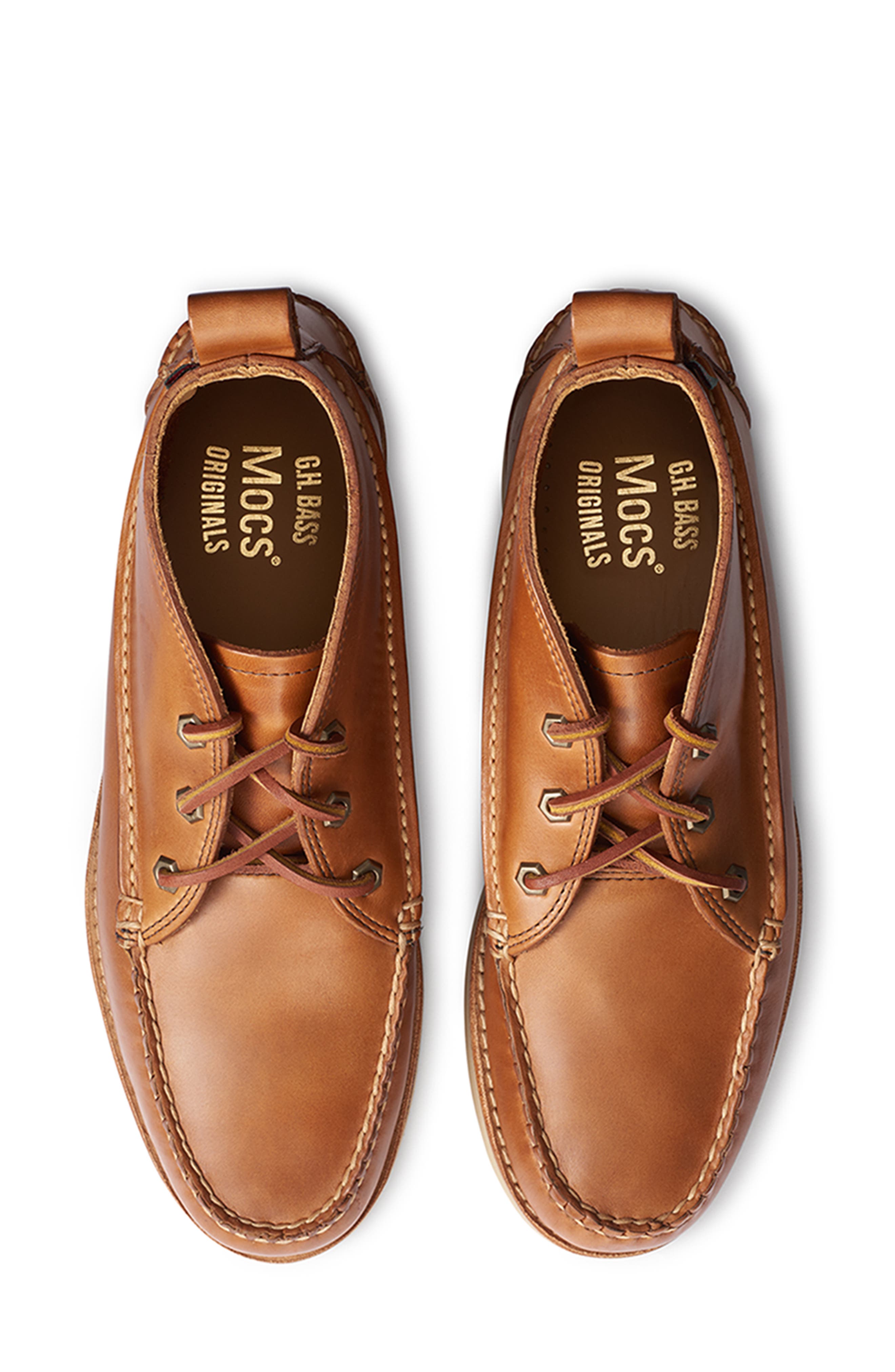 G.H.BASS Clayton Moc Toe Boot, Alternate, color, 