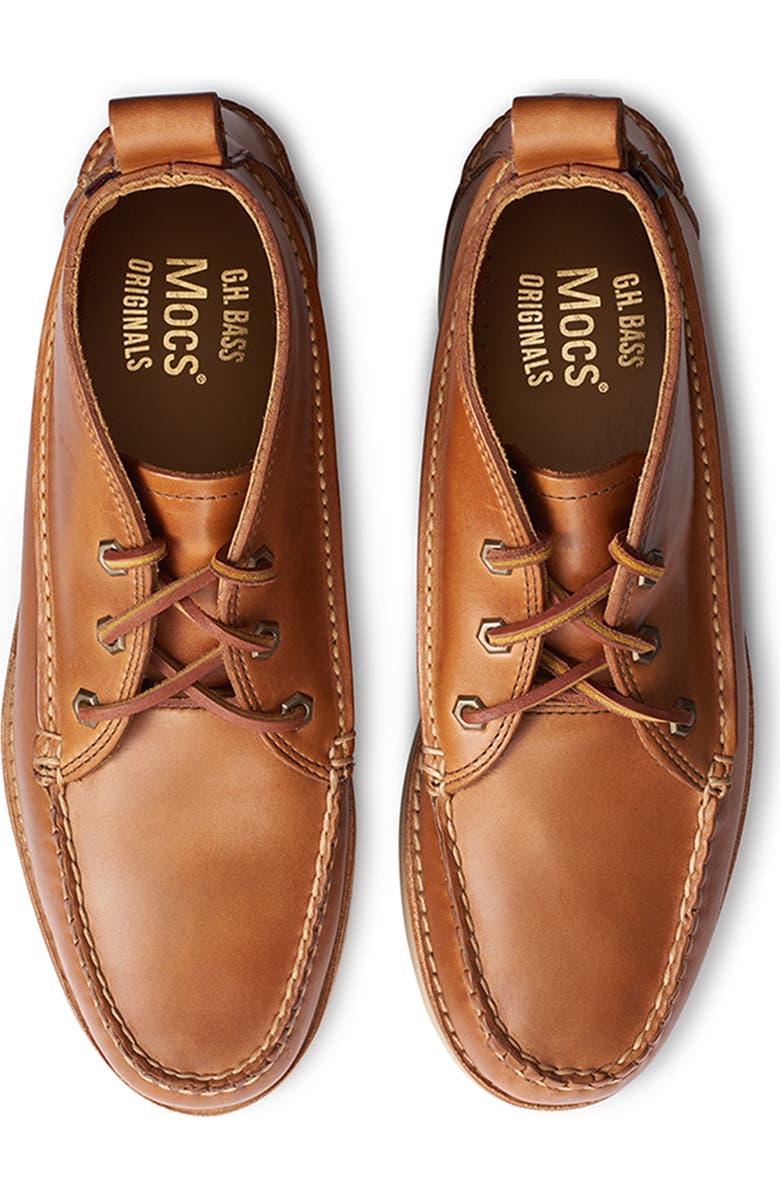 G.H.BASS Clayton Moc Toe Boot, Alternate, color,