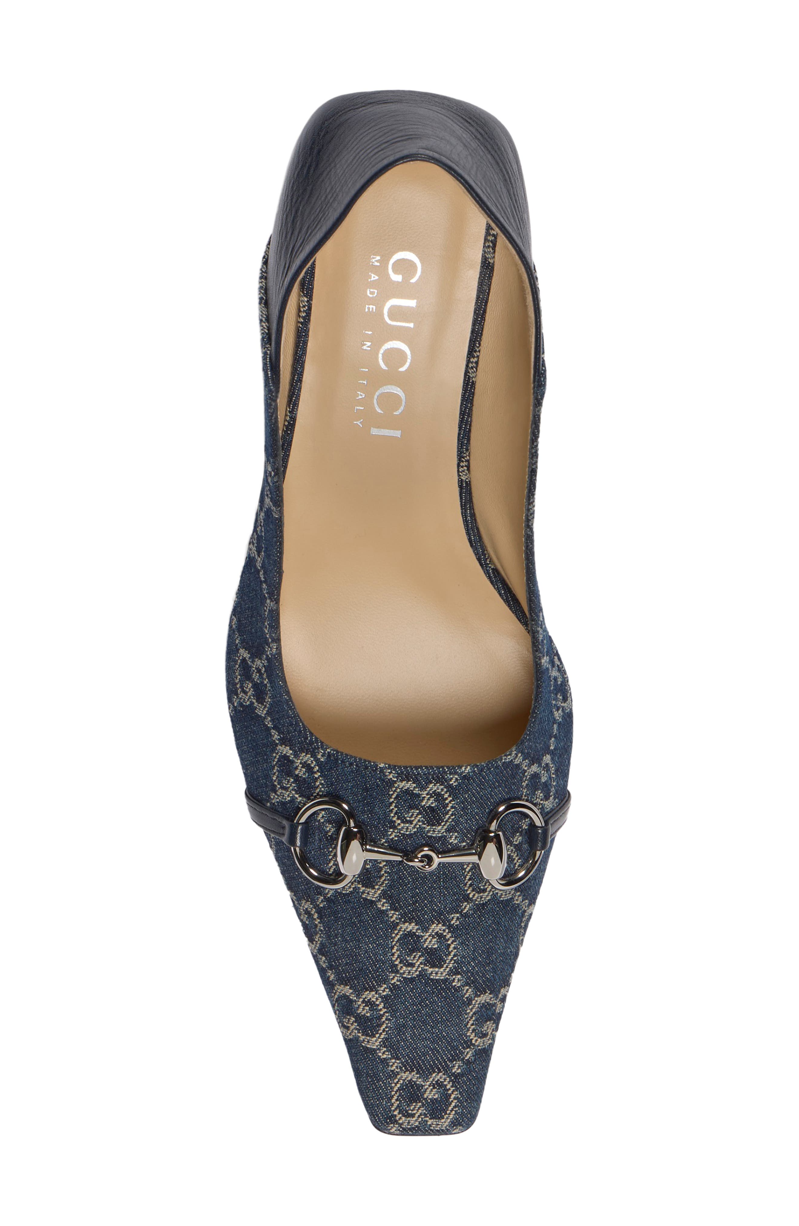 Vittoria Neo Denim Jacquard Pump, Alternate, color, 4741 DENIM
