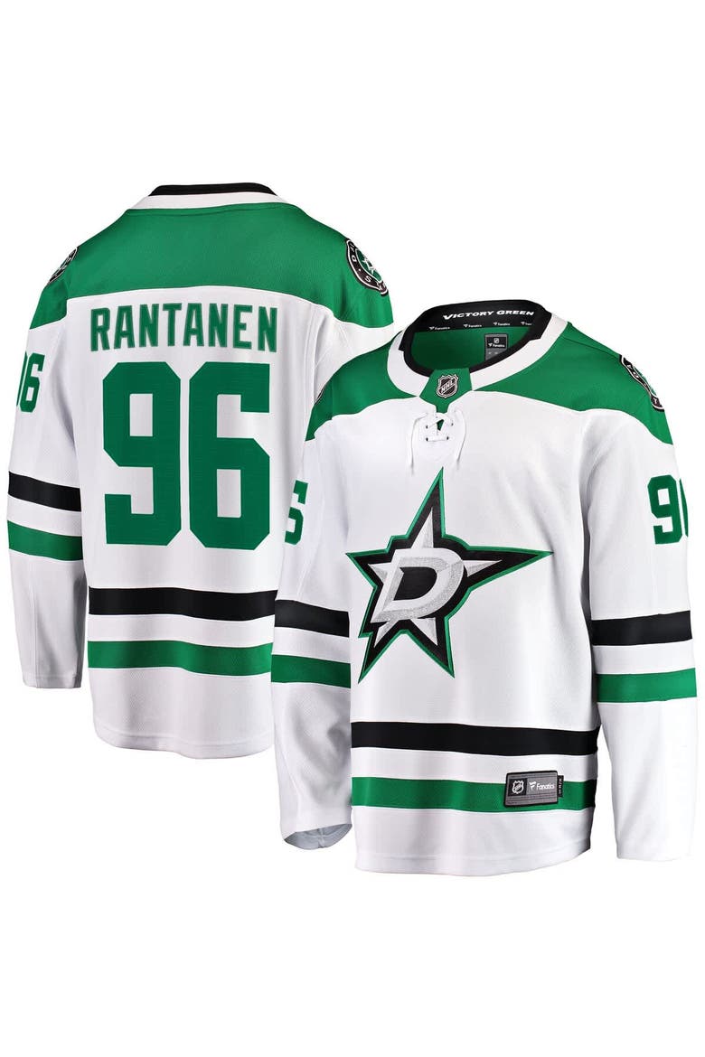 Men's Fanatics Mikko Rantanen White Dallas Stars Away Breakaway Jersey, Main, color, White
