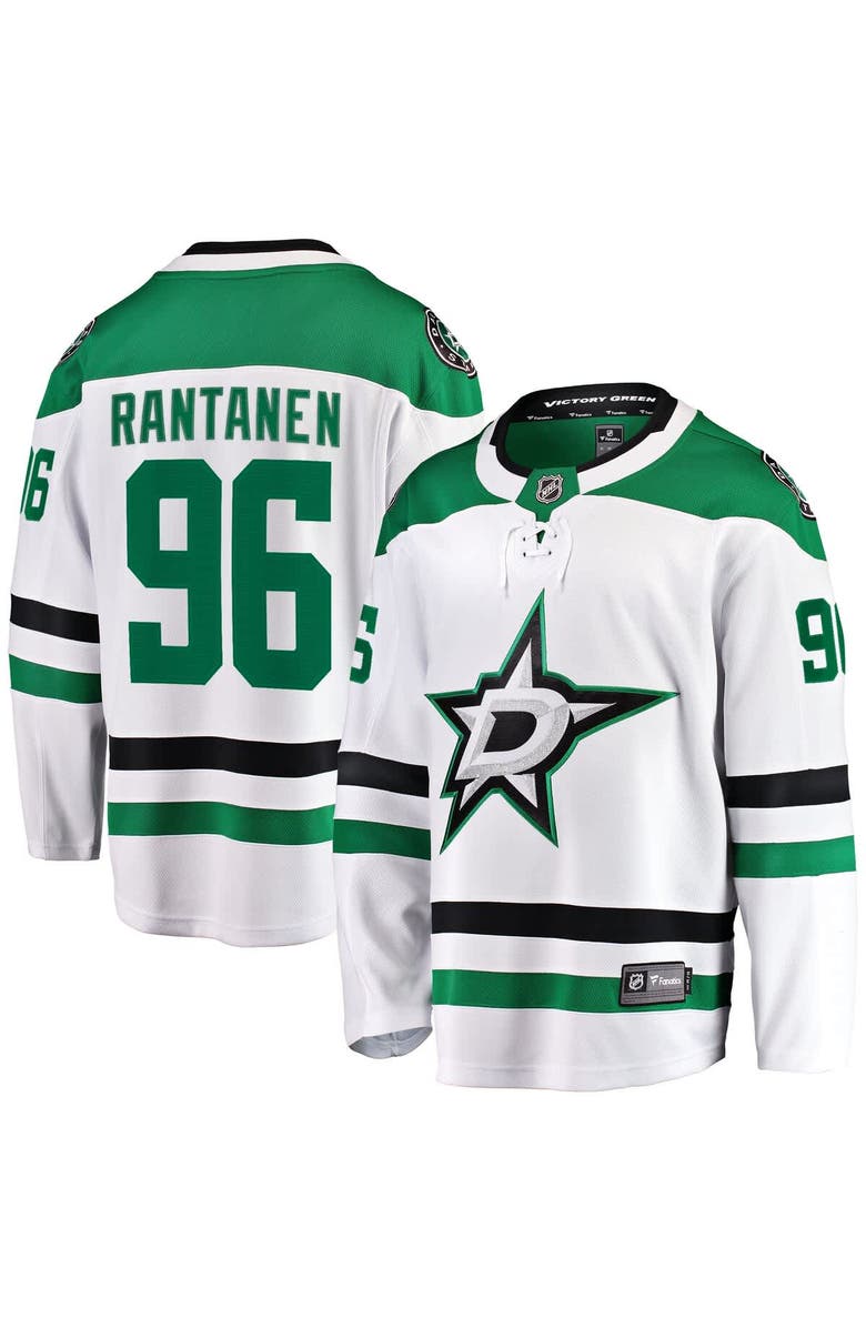 FANATICS Men's Fanatics Mikko Rantanen White Dallas Stars Away Breakaway Jersey, Main, color, White