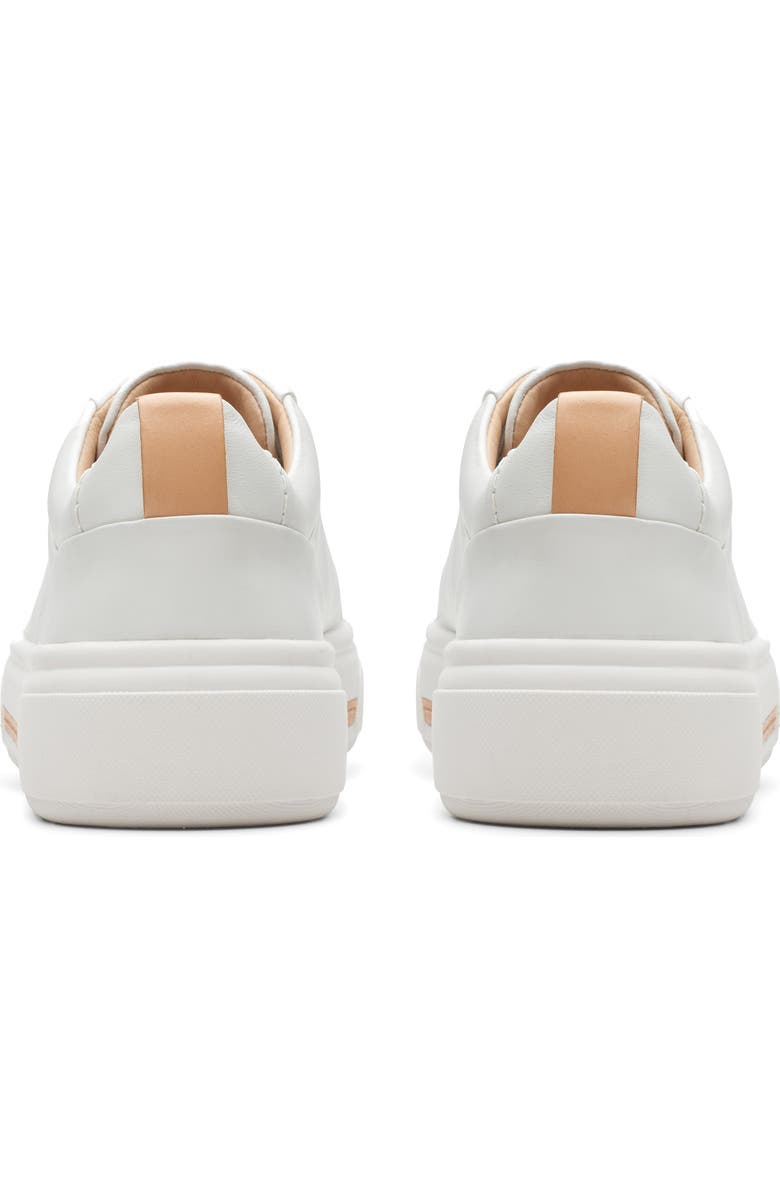 Clarks<sup>®</sup> Hollyhock Walk Sneaker, Alternate, color, Off White Lea