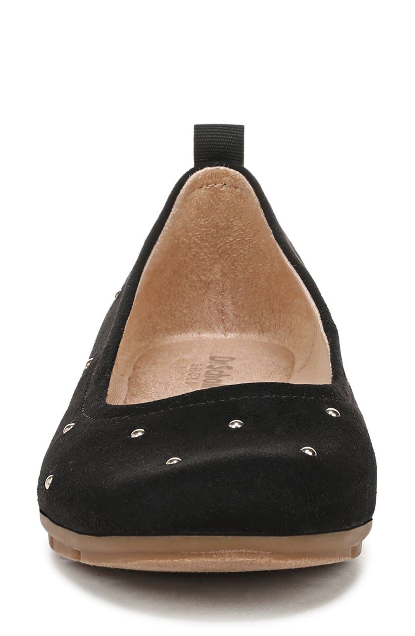 Dr. Scholl's Timeless Flat, Alternate, color, Black/ Black