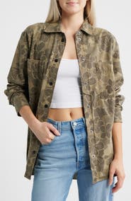 Rip Curl Paradise Camo Cotton Button-Up Shirt