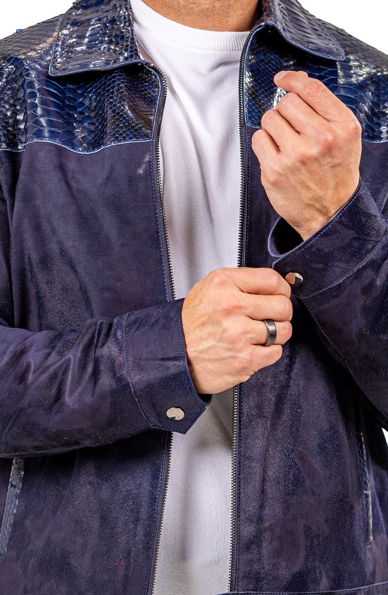 Maceoo Leather Jacket, Alternate, color, 