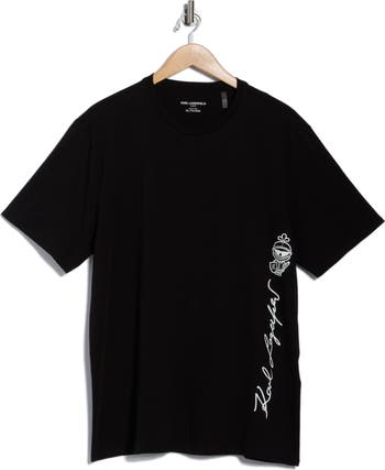 Armor Karl Logo Cotton Graphic T-Shirt