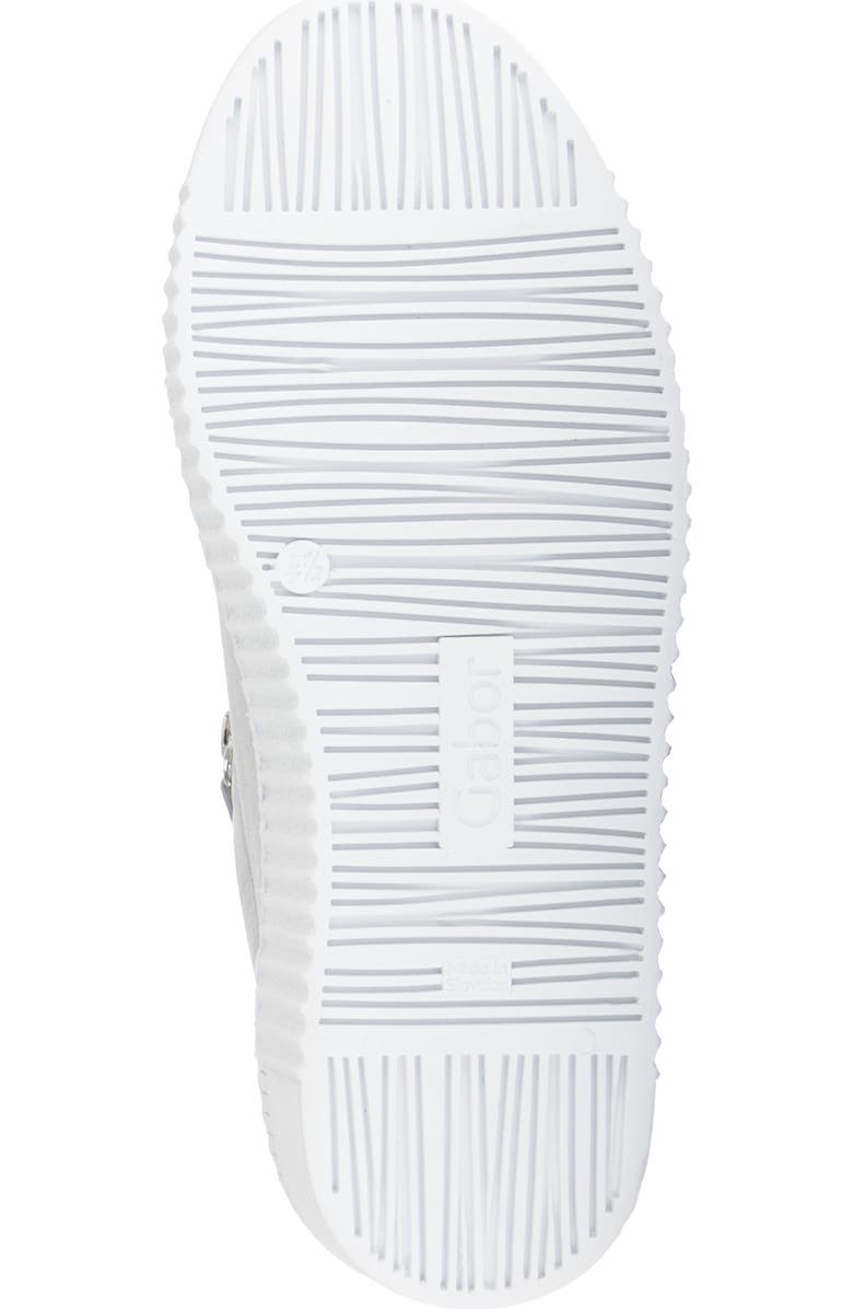 Gabor 63.334 Platform Sneaker, Alternate, color, Silver