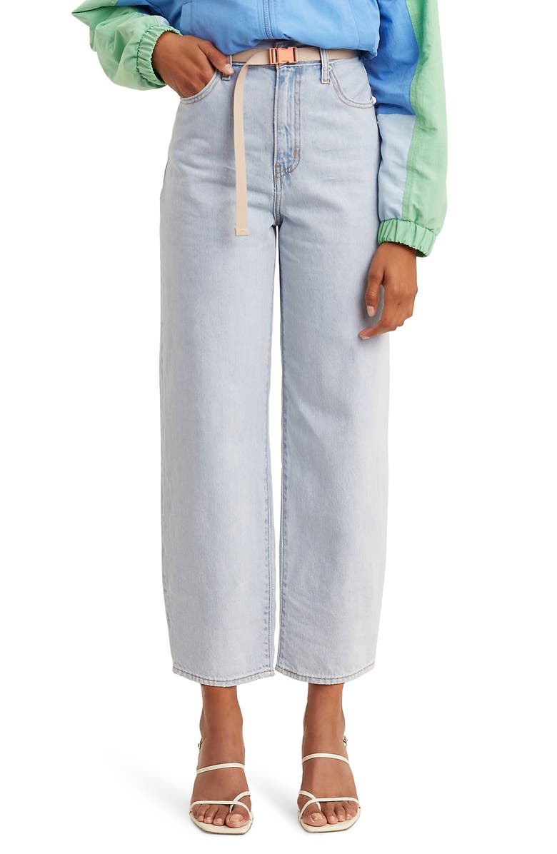 Levi's<sup>®</sup> Balloon Leg High Waist Jeans, Main, color, 