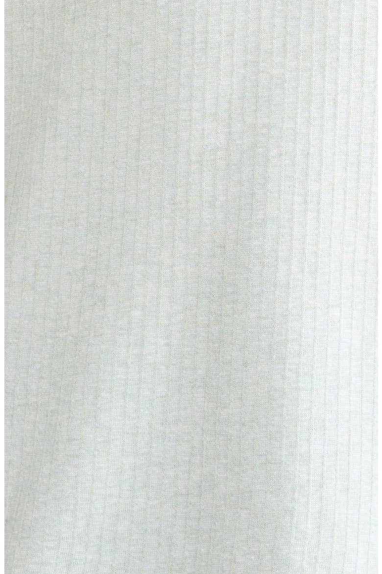 Luzia Beach Stripe Cotton Polo, Alternate, color, LIGHT ROSEMARY HEATHER