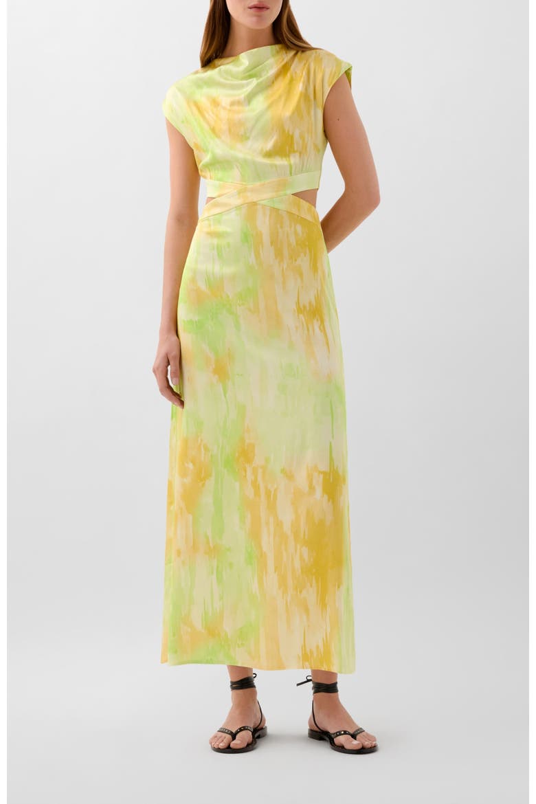 Lemon Lime Dress, Main, color, Lime