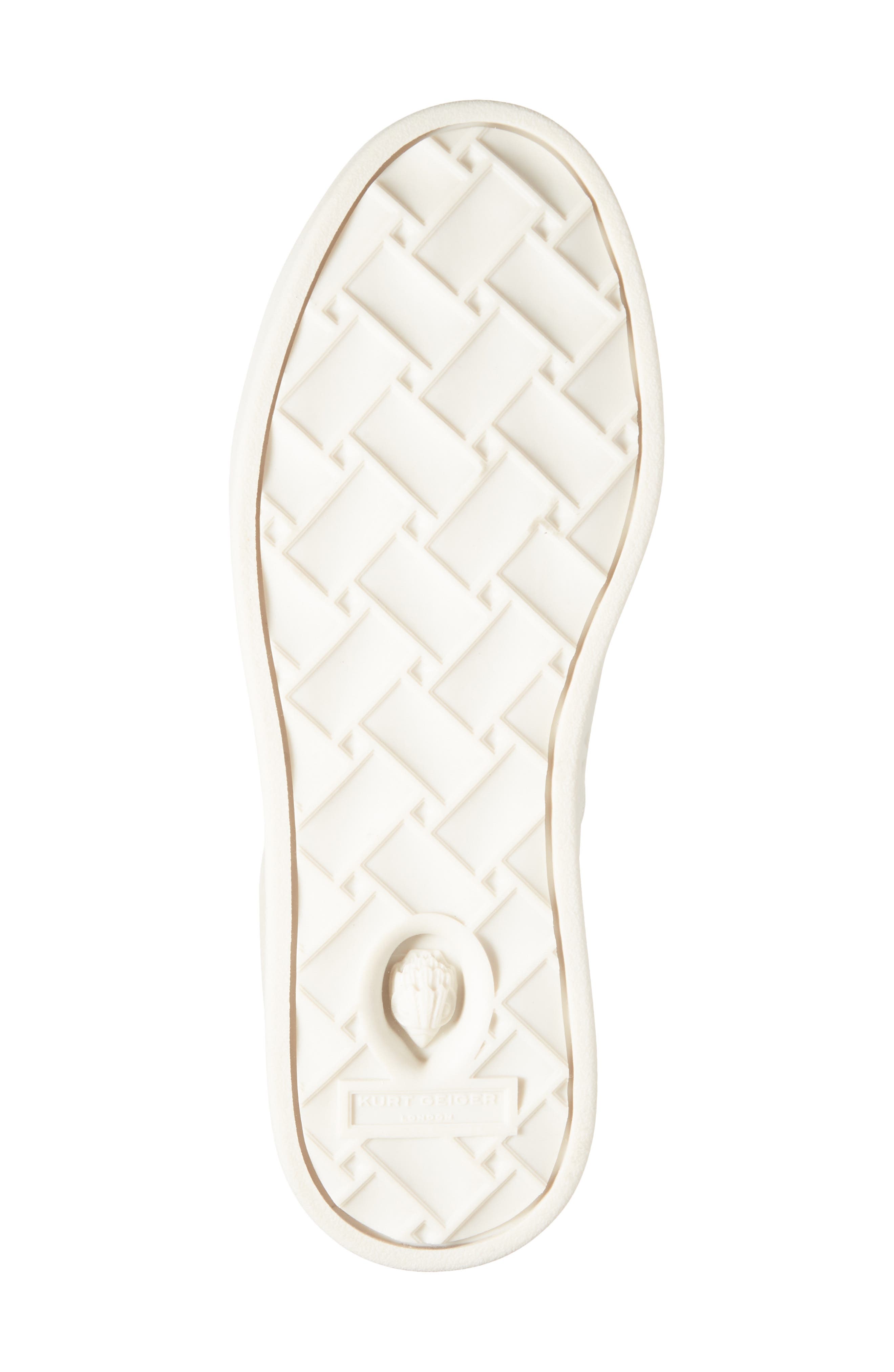 Kurt Geiger London Kensington Slim Cupsole Sneaker, Alternate, color, Metal Comb