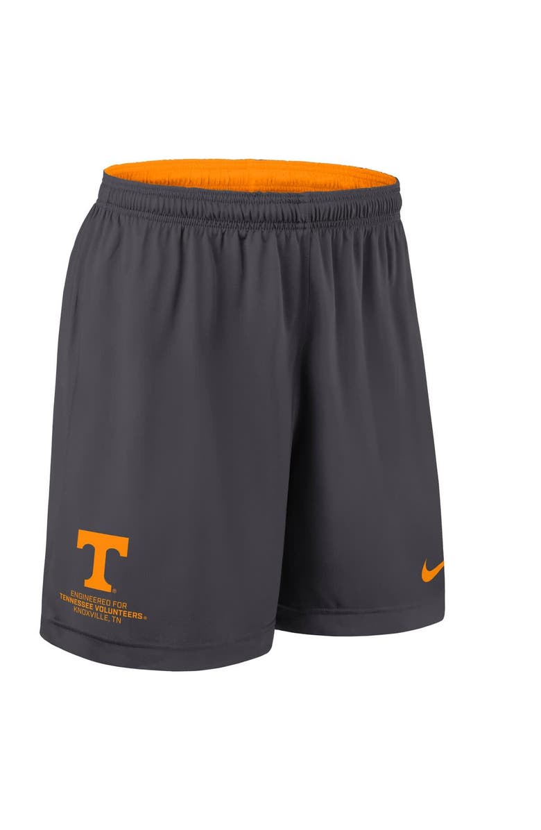 Nike Men's Nike Tennessee Orange/Charcoal Tennessee Volunteers 2025 Sideline Reversible Performance Shorts, Alternate, color, Tennessee Orange