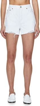 Pistola Nova Cutoff Denim Shorts