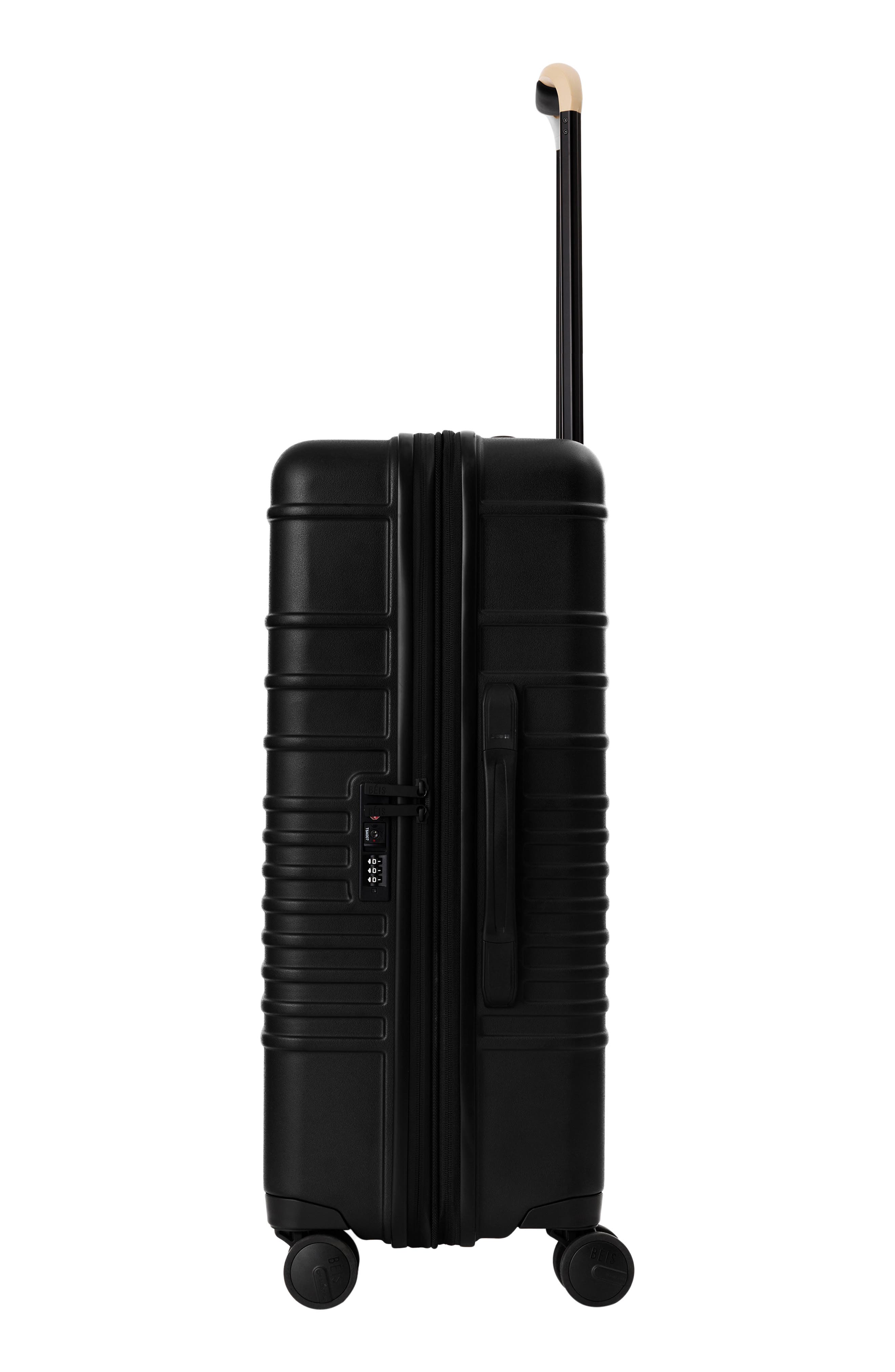 Béis The 26-Inch Expandable Check-In Roller, Alternate, color, Black