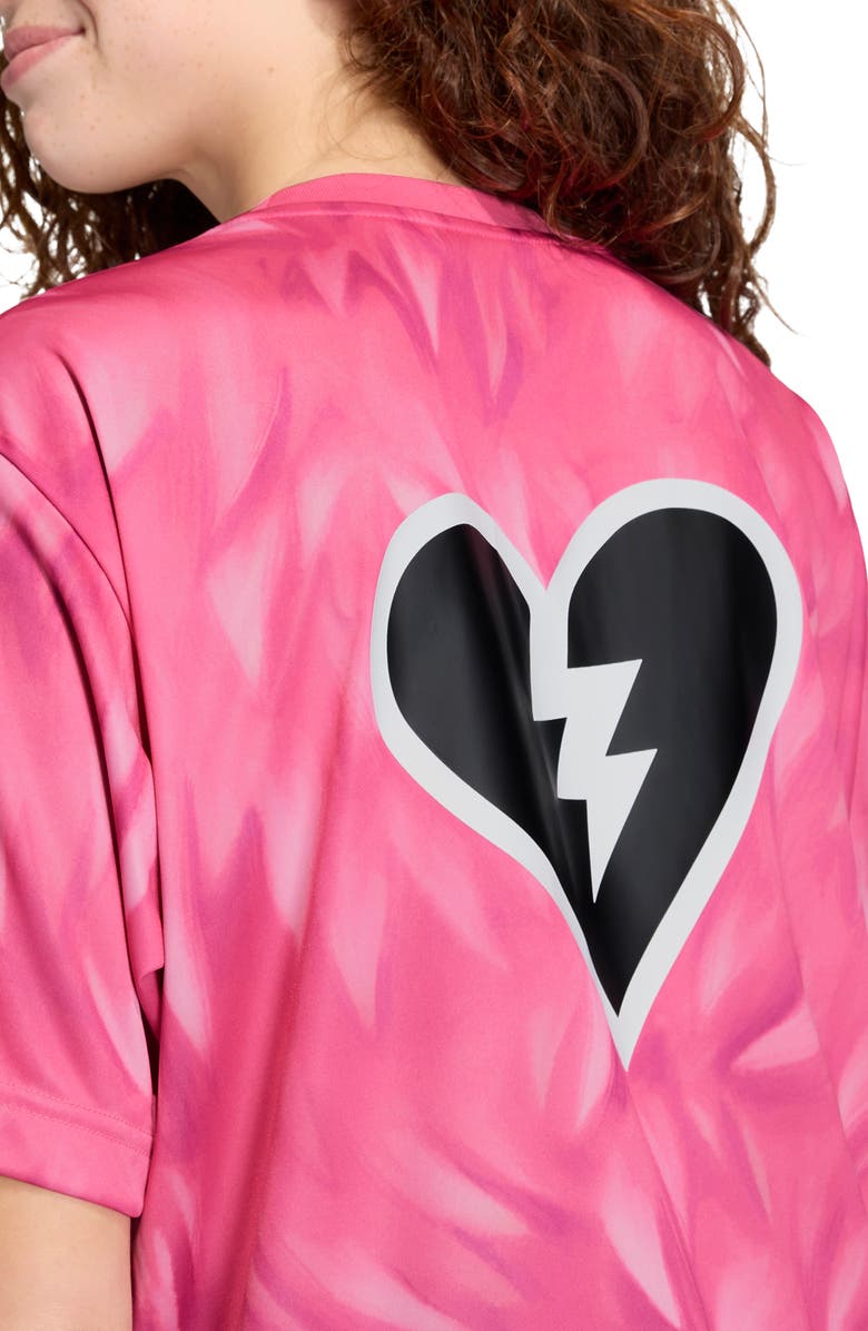 adidas Originals x Fortnite Kids' Cuddle Team Leader Jersey, Alternate, color, Solar Turbo