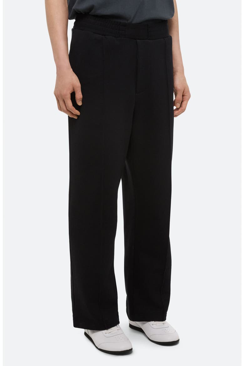 Embossed Studio Sweatpants, Alternate, color, BLACK
