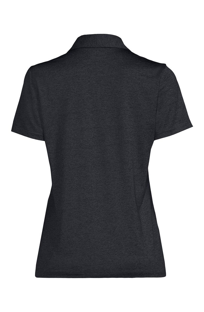 Lands' End Rapid Dry Short Sleeve Space Dye Sport Neck Polo Shirt, Alternate, color, 