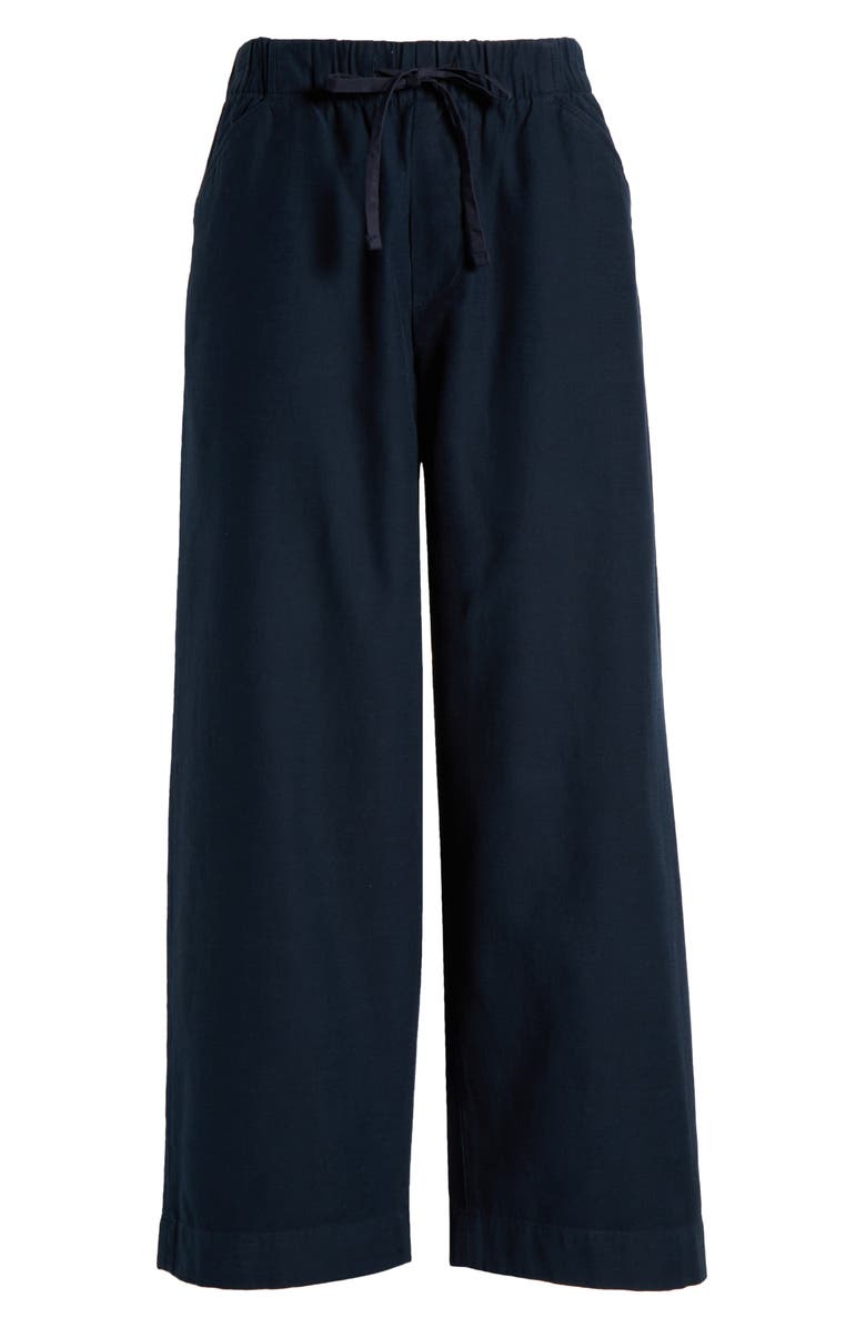 rag & bone Cleo Wide Leg Cotton Drawstring Pants, Alternate, color, Sal