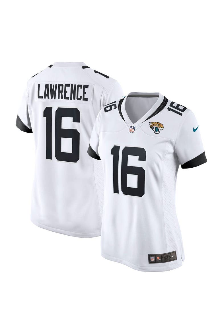 Women's Nike Trevor Lawrence White Jacksonville Jaguars 2021 NFL Draft First Round Pick Game Jersey, Main, color, WHITE