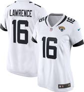Nike Women's Nike Trevor Lawrence White Jacksonville Jaguars 2021 NFL Draft First Round Pick Game Jersey