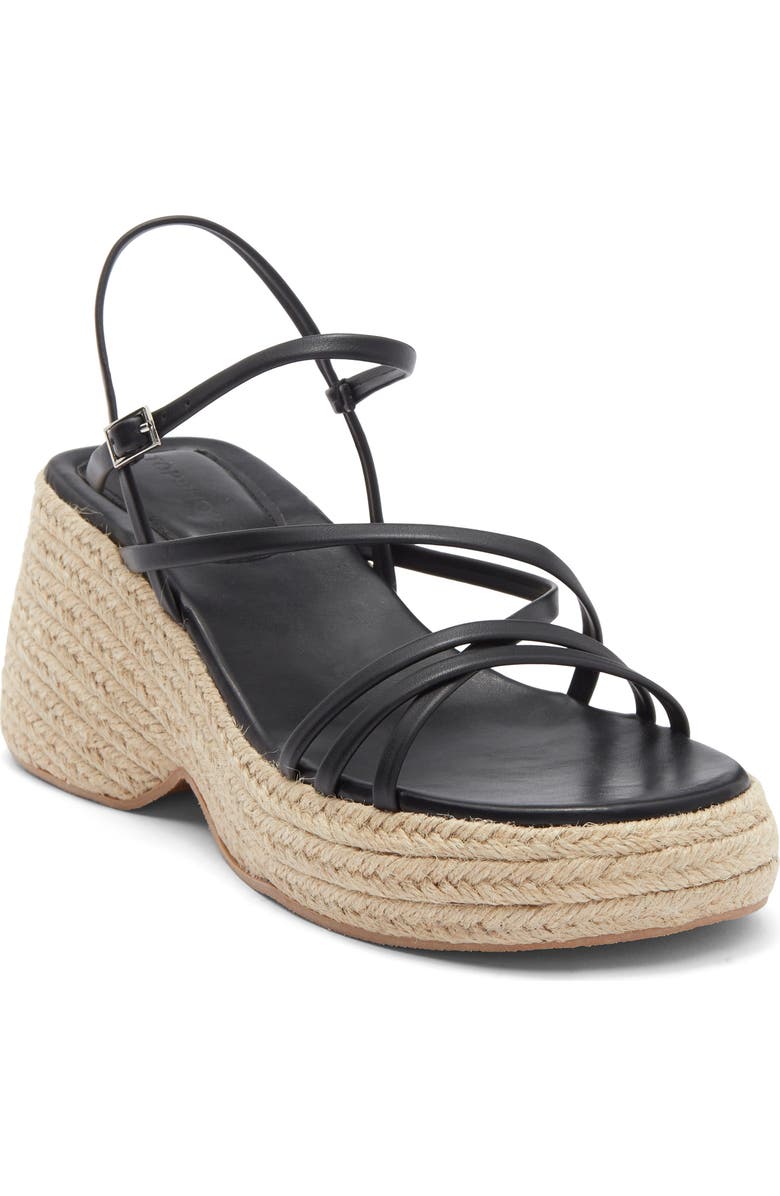 Topshop Jess Espadrille Platform Sandal, Main, color,