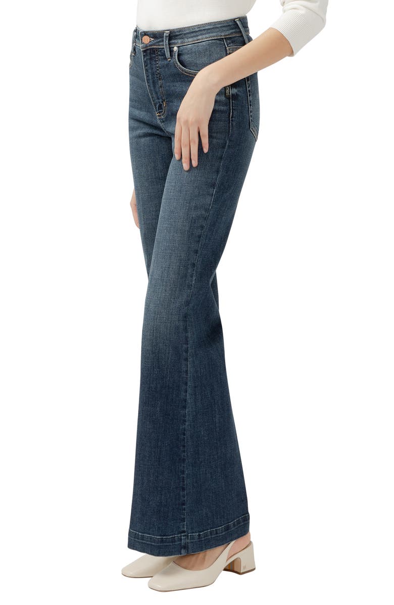 Silver Jeans Co. Isbister '70s High Waist Flare Jeans, Alternate, color, Indigo