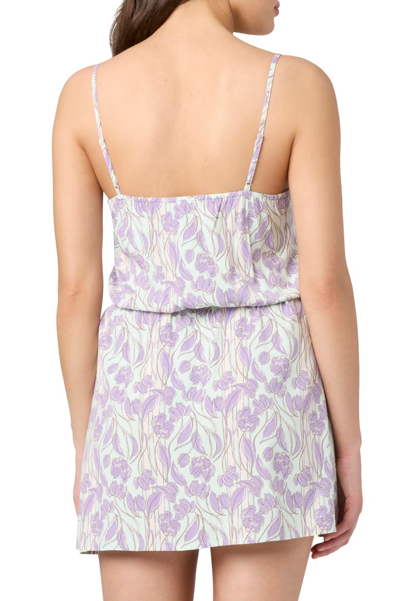 Slip It On Minidress, Alternate, color, AMBROSIA FANTASIA FLORAL