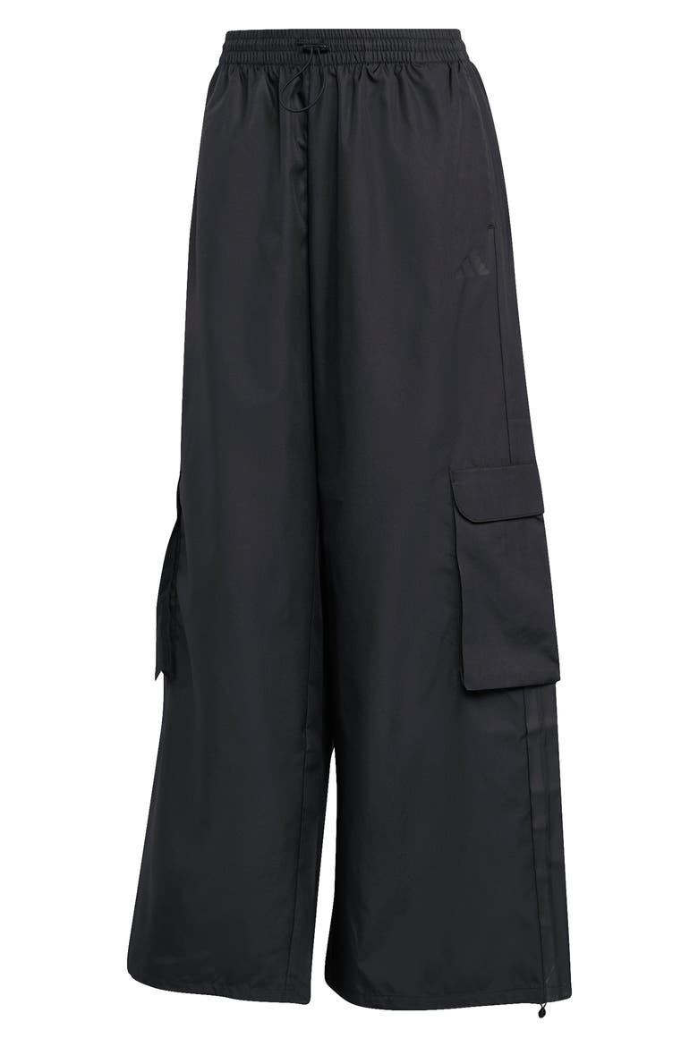 City Tech Utility Woven Cargo Pants, Alternate, color, BLACK