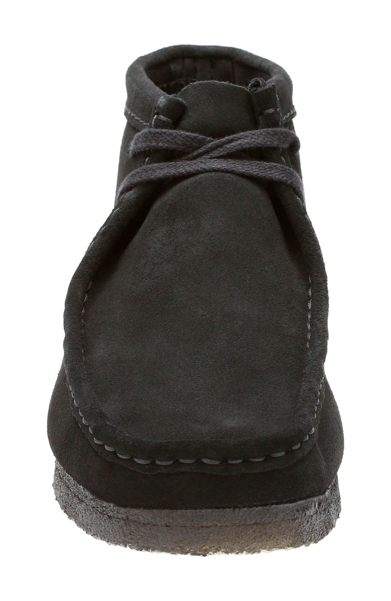 Originals Wallabee Boot, Alternate, color, BLACK SUEDE