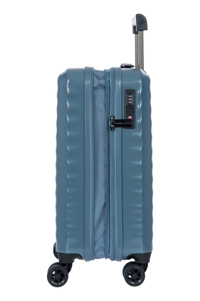 B|Y Nausicaa 21-Inch Expandable Spinner Carry-On Suitcase, Alternate, color, GREY BLUE