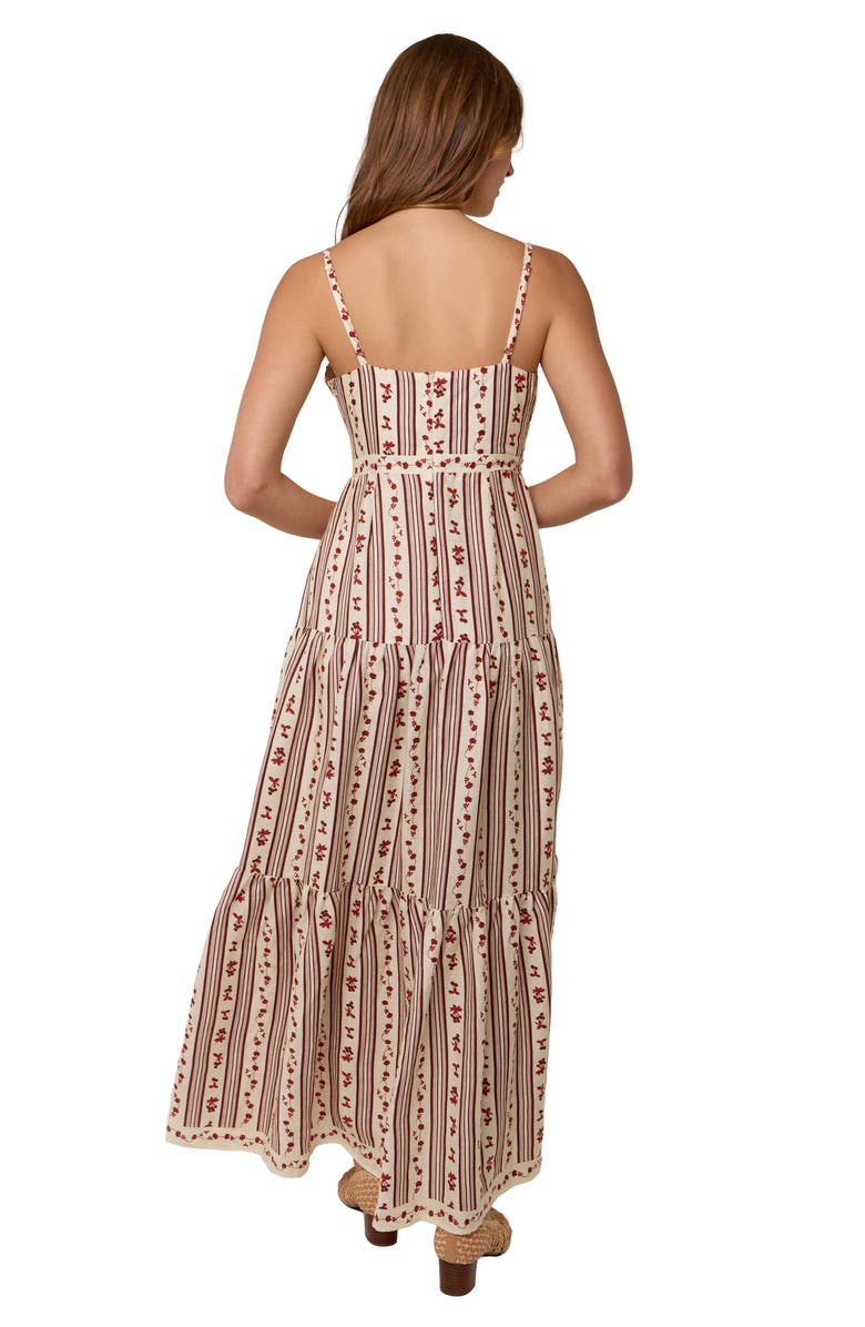Palm Noosa Celine Maxi Dress, Alternate, color, Raye Fleur