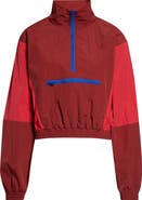 Saint Laurent Cassandre Crop Nylon Faille Windbreaker