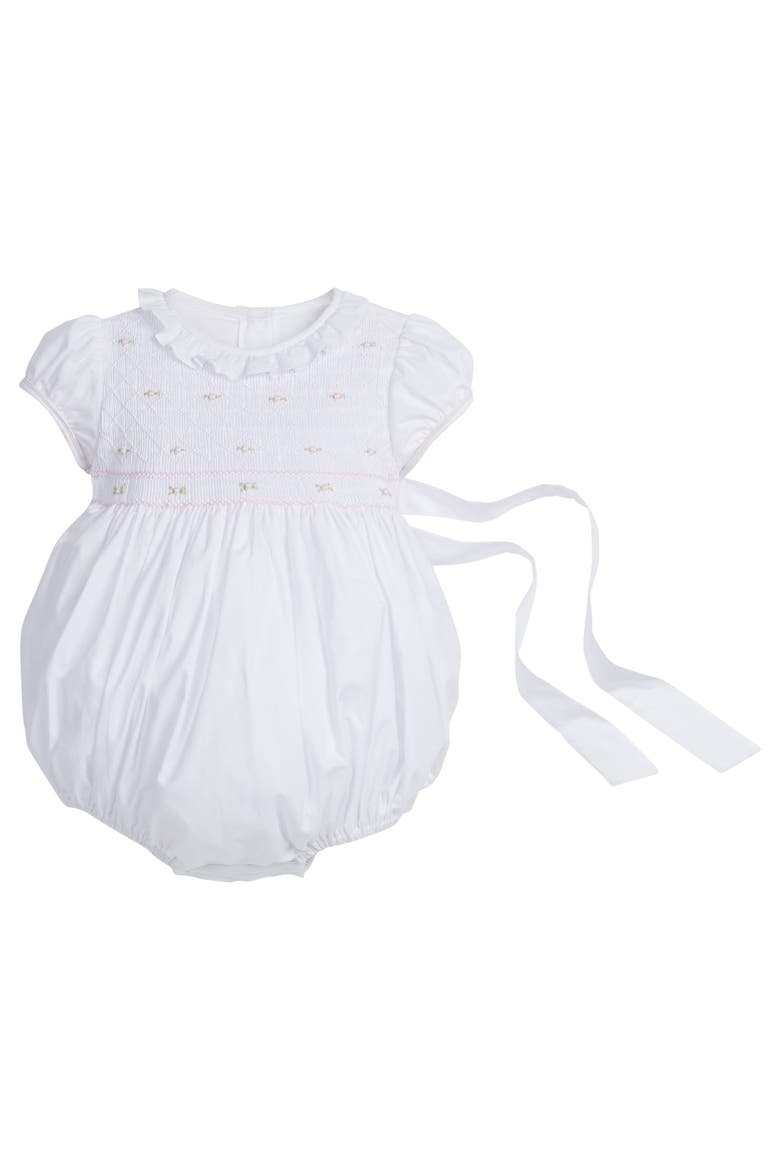 Smocked Claiborne Bubble, Main, color, Rosebuds