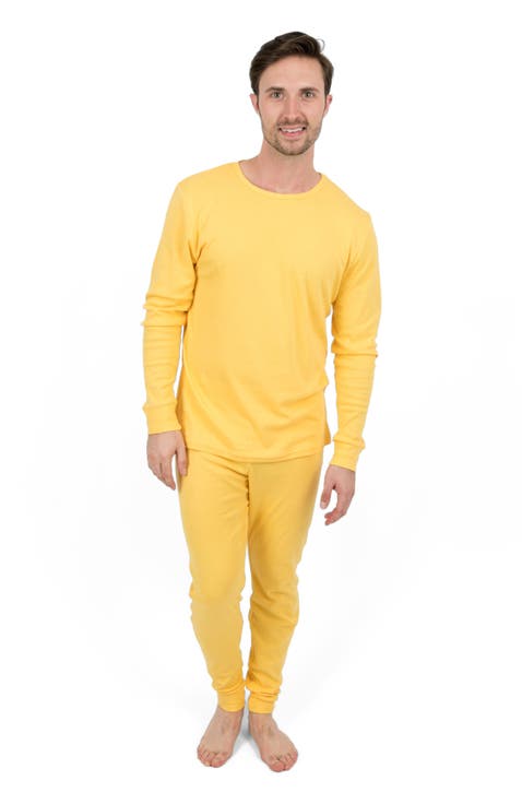 Men's Cotton Solid Matching Family Pajamas