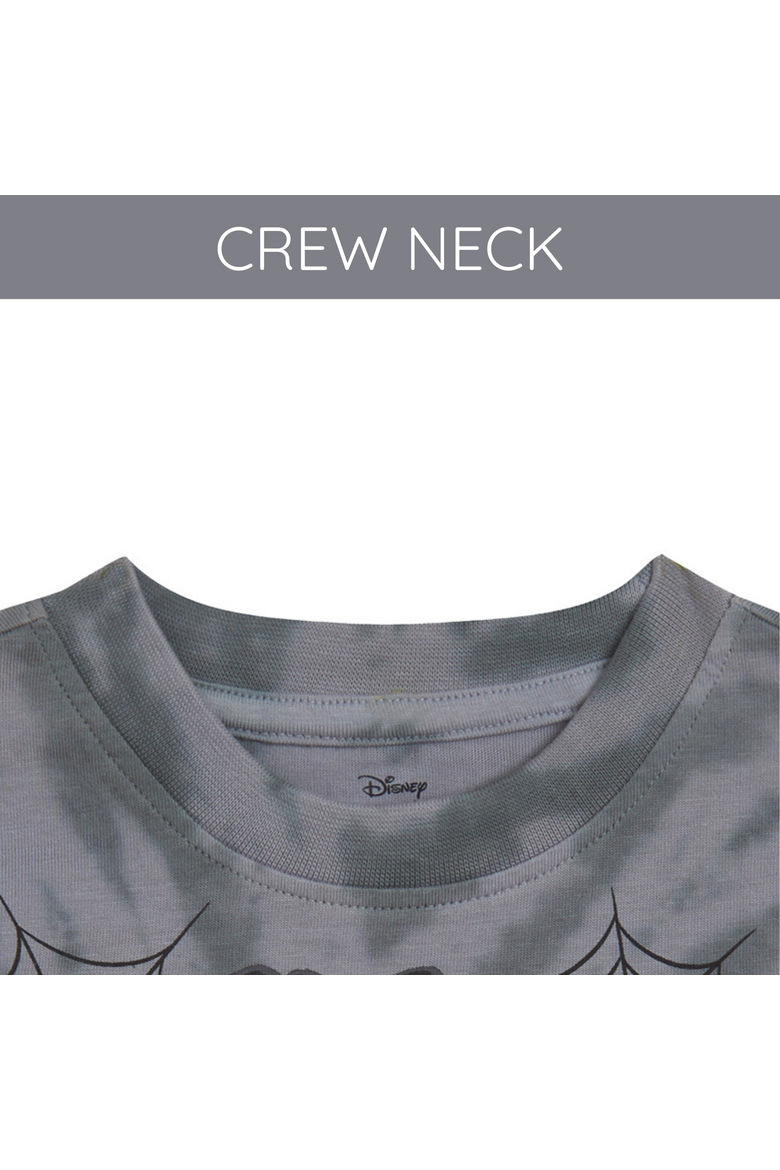 Mickey Mouse Short Sleeve T-Shirt, Alternate, color, Mickey Ghost Grey