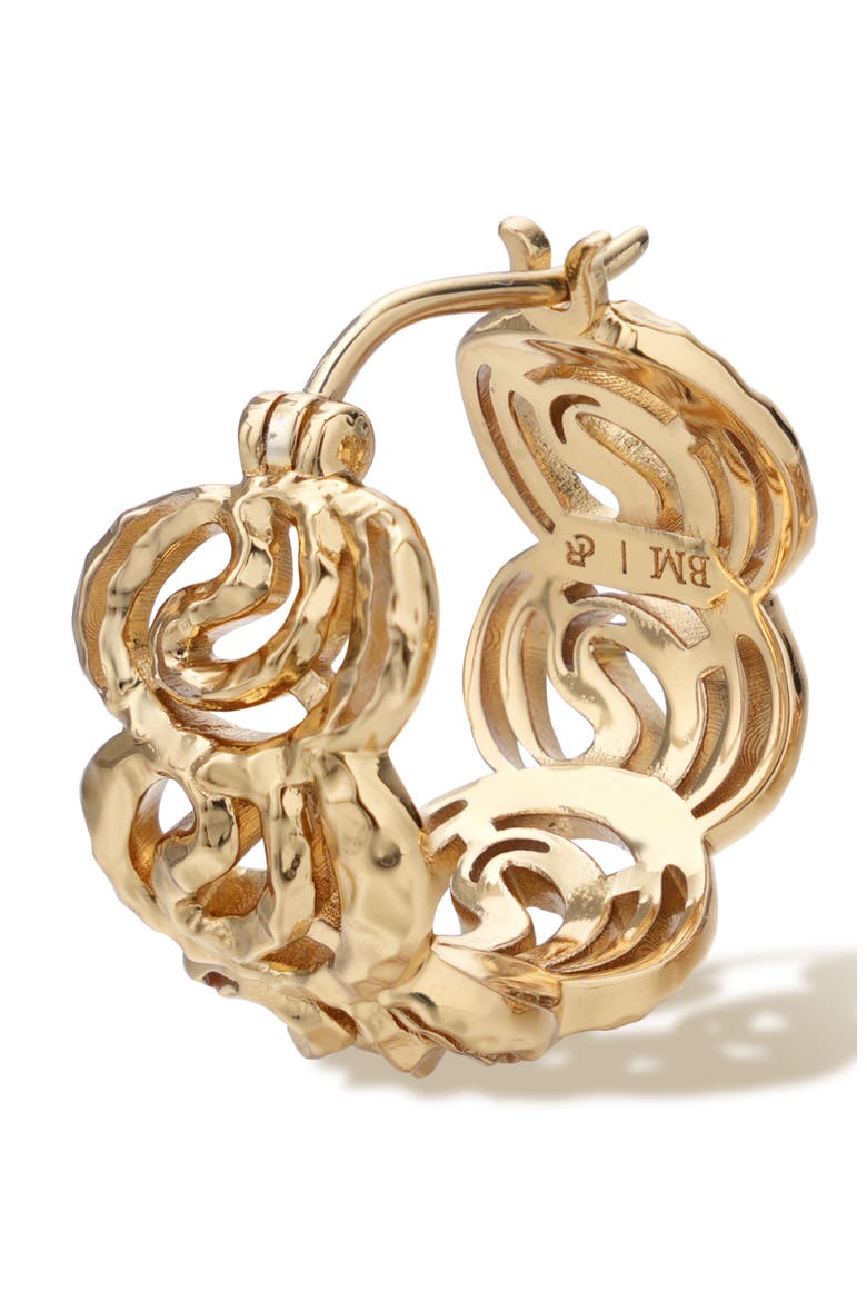 Mono Spiral Earring, Alternate, color, Gold