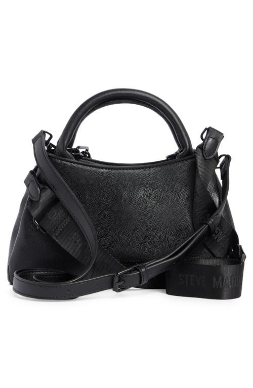 Steve Madden Holzer Top Handle Satchel In Black