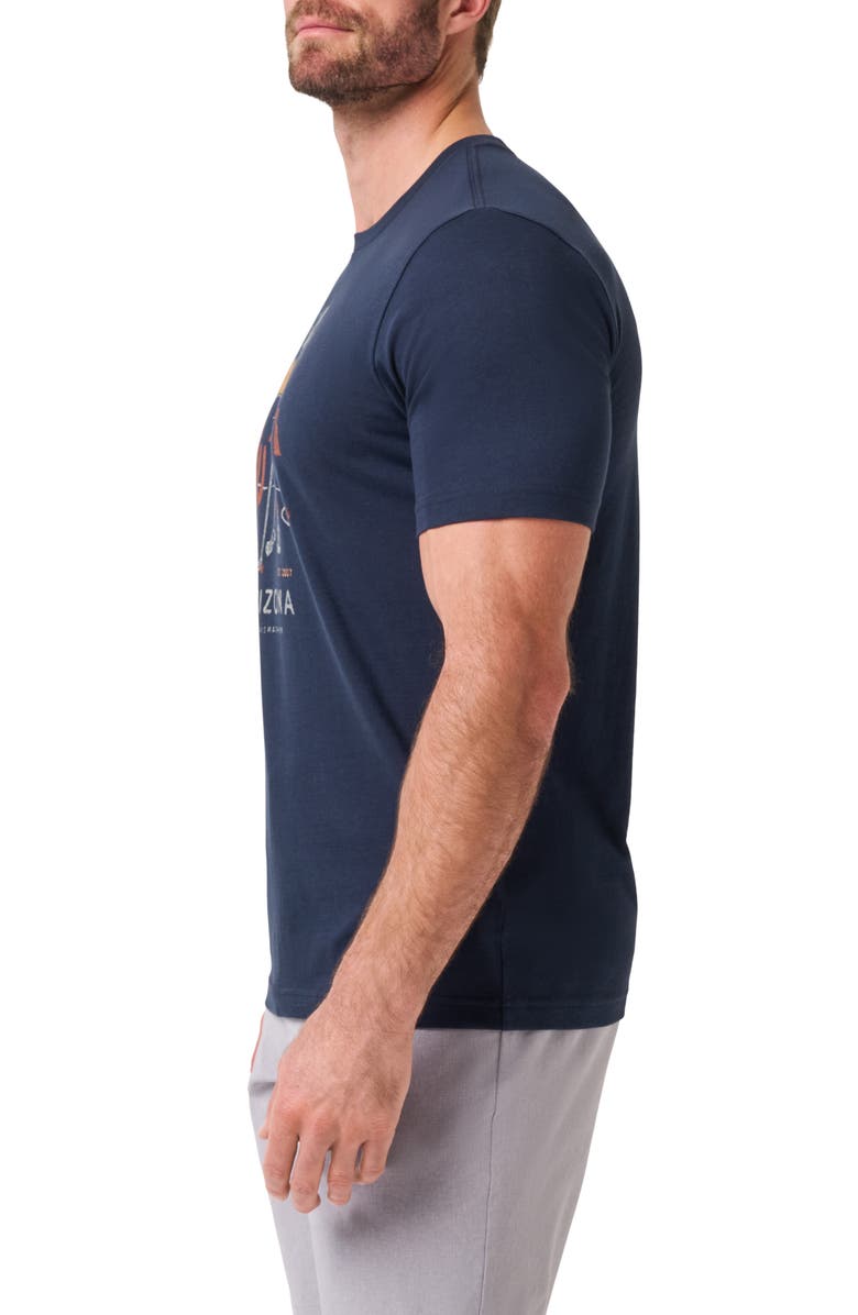 TravisMathew Sunglasses Inside Graphic T-Shirt, Alternate, color, Total Eclipse