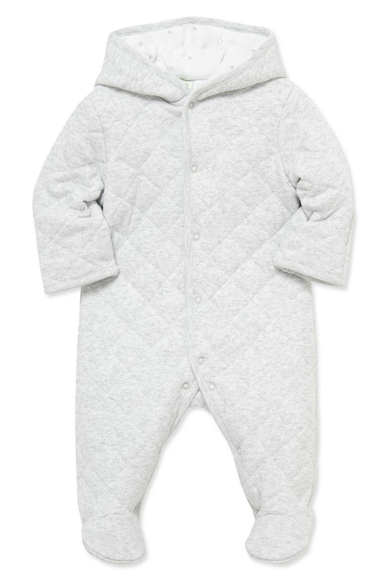 Kids' Stars Quilted Pram, Alternate, color, WHITE