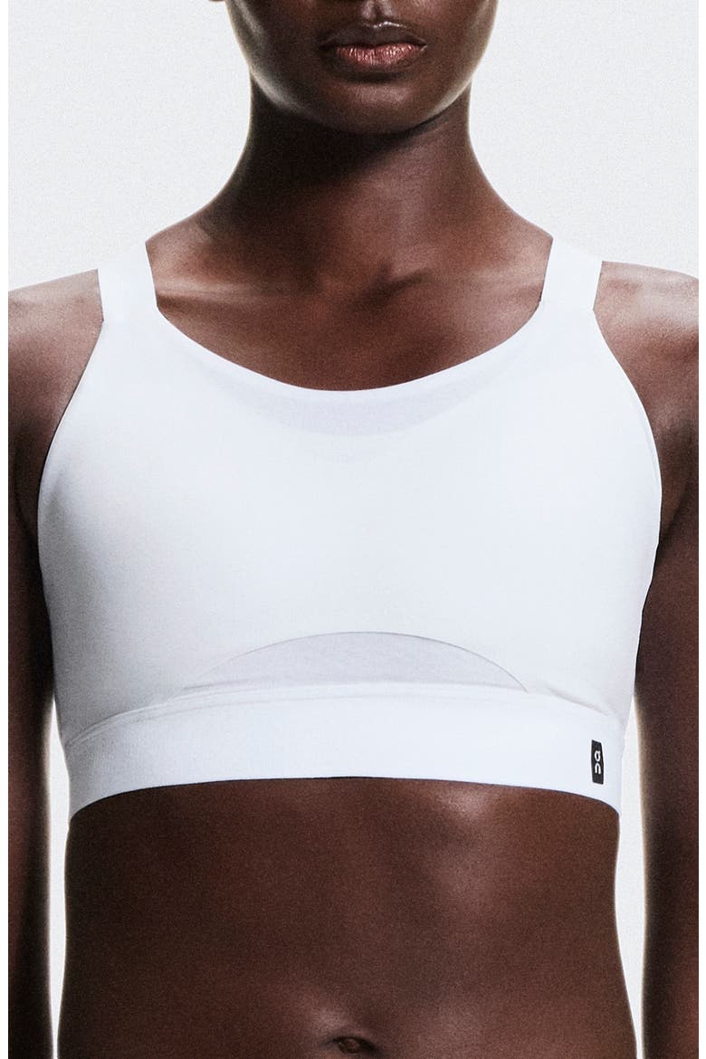 Performance Sports Bra, Main, color, WHITE