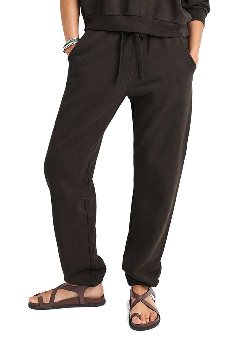 Dawn Classic Cotton Sweatpants, Main, color, DEEP EARTH