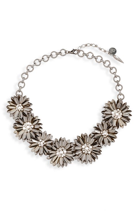 Erena Flower Statement Necklace