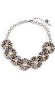 Deepa Gurnani Erena Flower Statement Necklace