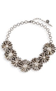 Deepa Gurnani Erena Flower Statement Necklace