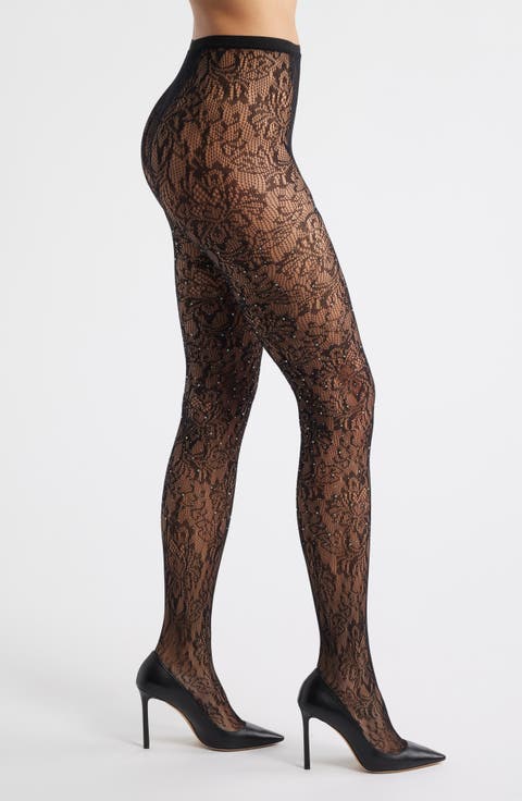 Crystal Lace Tights