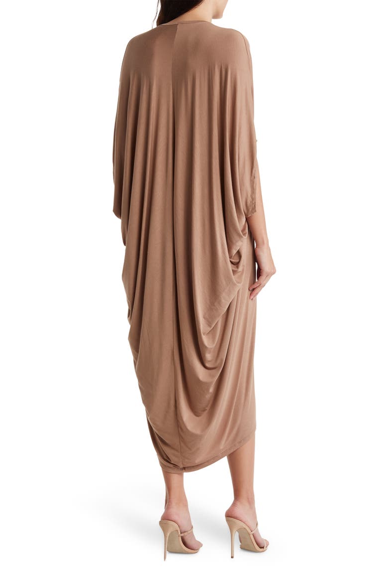 Batwing Sleeve Maxi Dress, Alternate, color, SIENNA
