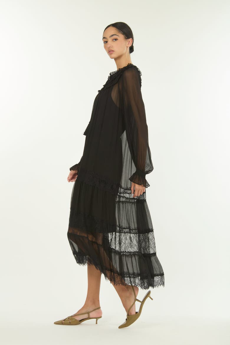Bree Maxi Dress, Alternate, color, Black