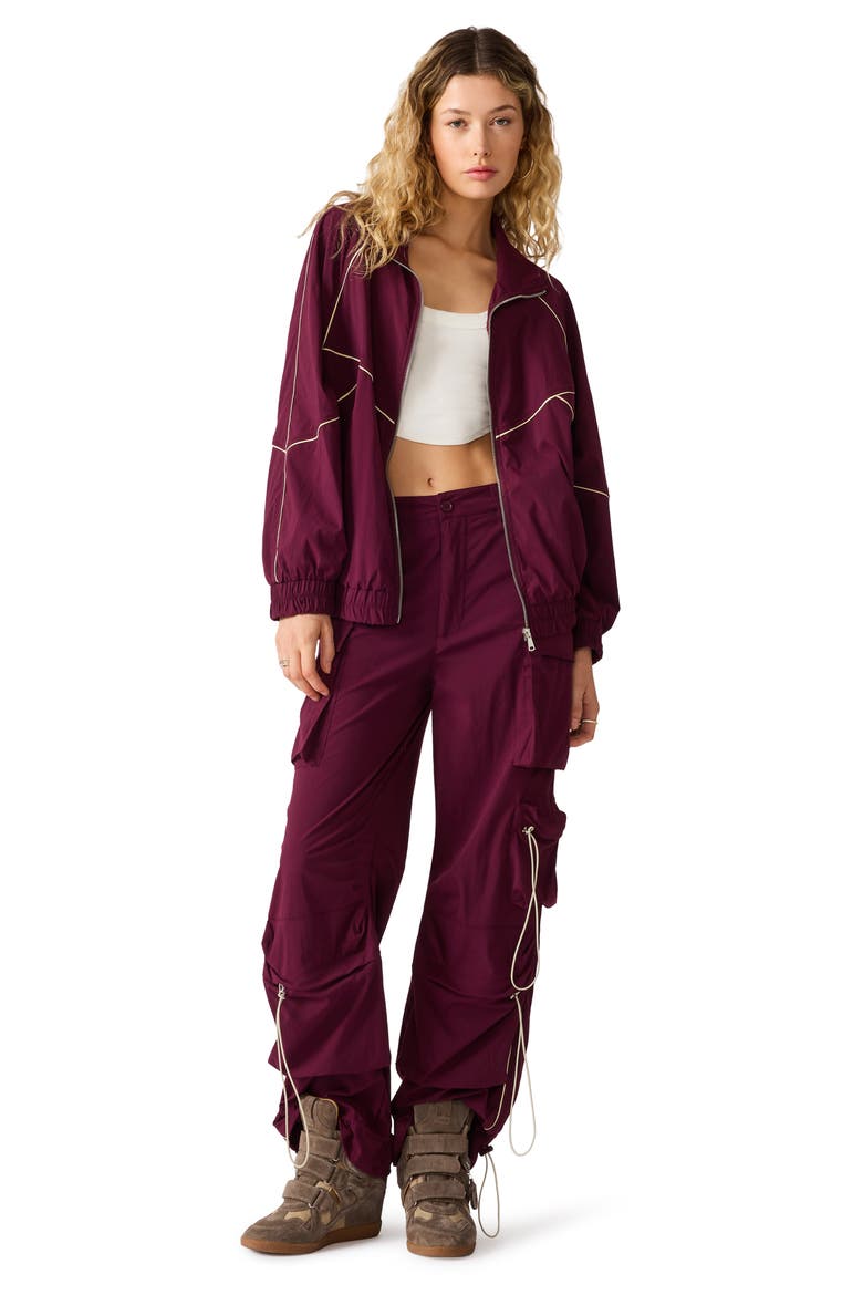 Jacey Windbreaker Jacket, Alternate, color, FIG