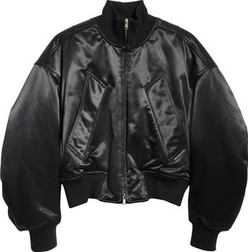 ブルゾン Alexander Wang Black nylon bomber jacket (1WC1253278 001) Black nylon bomber jacket – G&B