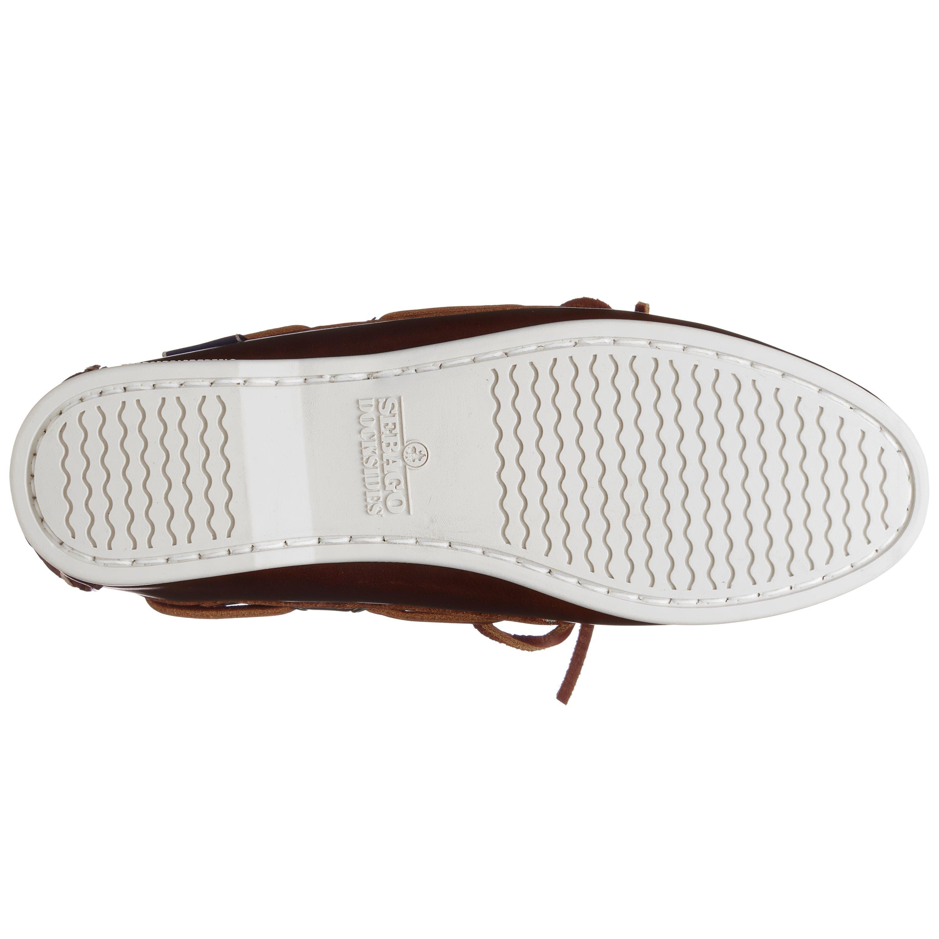 Sebago Jacqueline Waxy Woman Boat Shoes, Alternate, color, Brown